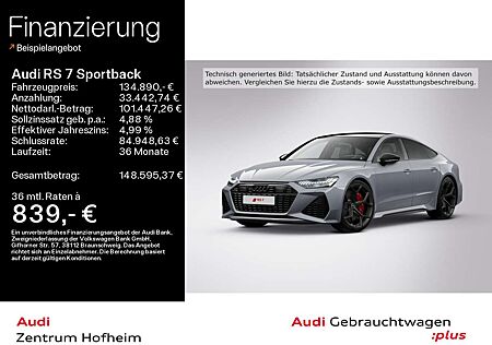 Audi RS7 performance*280 km/h*B&O Ad*HUD*P