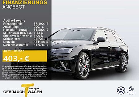 Audi A4 40 TFSI Q 2X S LINE MATRIX AHK VIRTUAL