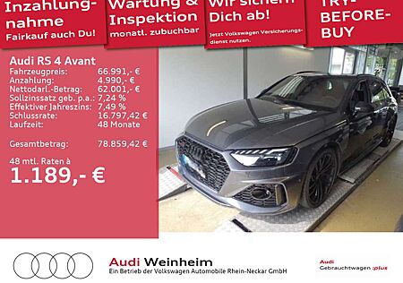 Audi RS4 Avant 2.9 TFSI Black Paket RS S-Sitze Matrix