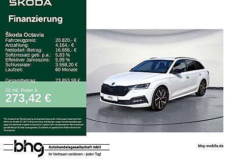 Skoda Octavia Combi 1.5 TSI Style MatrixLED Sportpaket