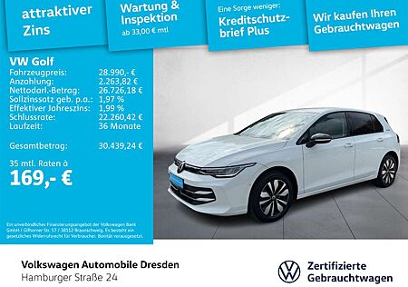 VW Golf Volkswagen VIII Goal 1.5 eTSI DSG LED KAM APP KEYLESS