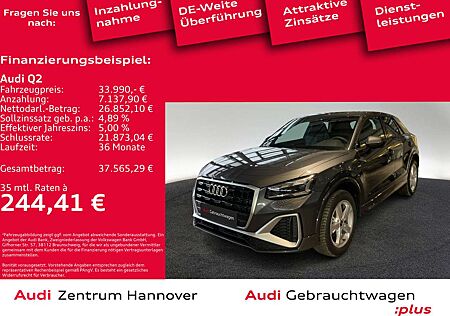 Audi Q2 gebraucht kaufen Audi Q2 S line 35 TFSI Matrix Kamera virtual Parklenk