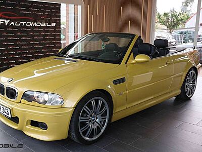 BMW M3 Cabrio Individual Phönixgelb Deutsches Fzg.