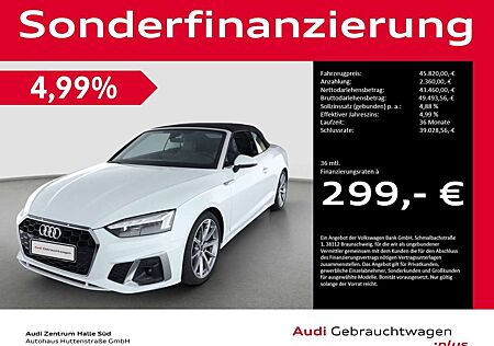 Audi A5 Cabriolet 35 TDI 2x S line UPE75 S-SITZE AHK 19"