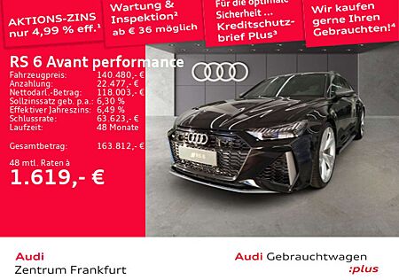 Audi RS6 performance 463(630) kW(PS) tiptronic