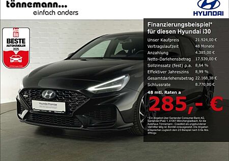 Hyundai i30 N-LINE DCT+NAVI+LED+RÜCKFAHRKAMERA+PARKPILOT+APPLE