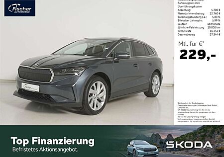 Skoda Enyaq Elektro 80 82 kWh W-Pumpe/AHK/Matrix/NAV