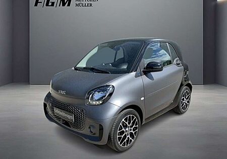 Smart ForTwo EQ coupe prime/PanoDach/22kW/Leder/Matt!