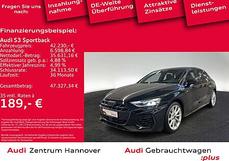 Audi S3 2.0 TFSI Kamera virtual LED ACC Nav