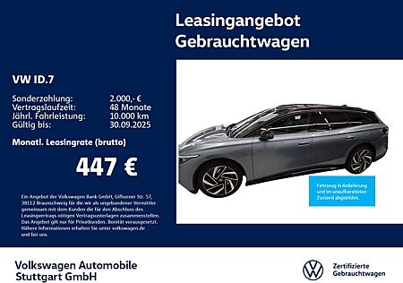 VW ID.7 Volkswagen Tourer Pro Navi AHK Kamera