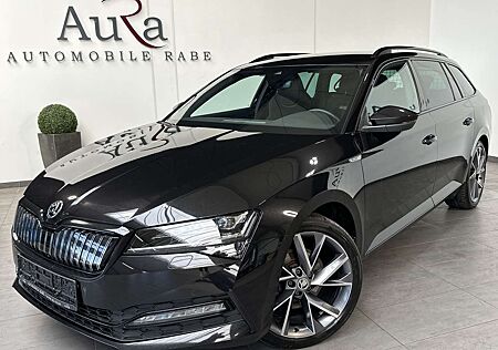 Skoda Superb gebraucht kaufen Skoda Superb Combi Sportline iV NAV+LED+VC+360°+19ZOLL