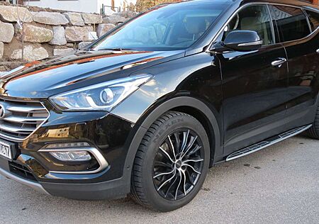 Hyundai Santa Fe blue 2.2 CRDI 4WD Automatik Premium