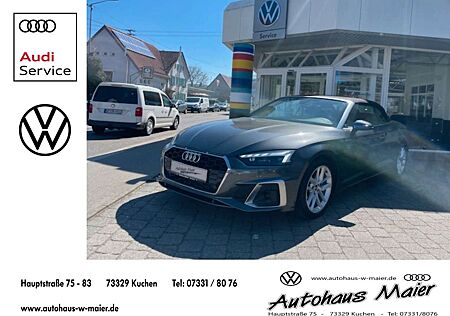 Audi A5 40 TFSI Cabriolet S line NAV/RFK/LED/SHZ
