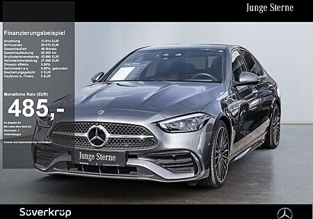 Mercedes-Benz C 300 AMG DISTR SPUR PANO AHK 360 PDC SHZ MEMO