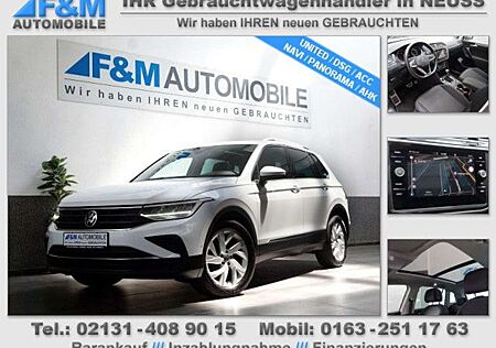 VW Tiguan Volkswagen 2.0 TDI SCR DSG UNITED Navi Pano AHK