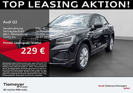 Audi Q2 40 TFSI Q ADVANCED LM18 LEDER SPORTSITZE KAME