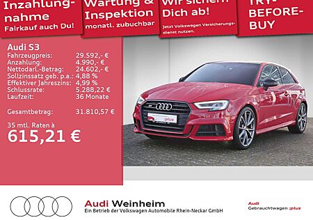 Audi S3 TFSI Black Paket Pano S-tronic LED uvm