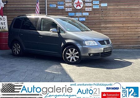 VW Touran Volkswagen SHZ TÜV 01.2026 8-fachbereift Klima