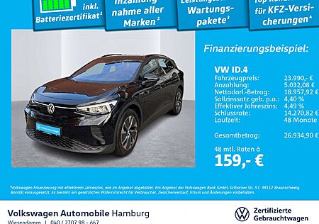 VW ID.4 Volkswagen Pure Performance Kamera Navi Sitzhzg