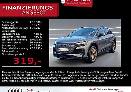 Audi Q4 e-tron 50 qu S line Edit. one MATRIX AHK 21"