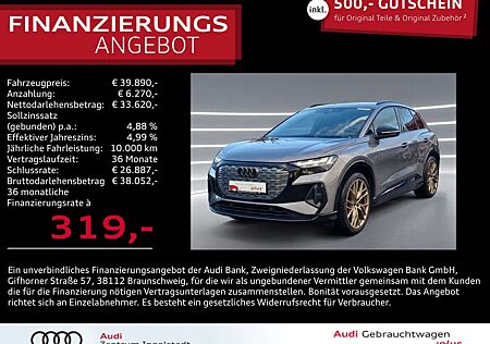 Audi Q4 e-tron 50 qu S line Edit. one MATRIX AHK 21"