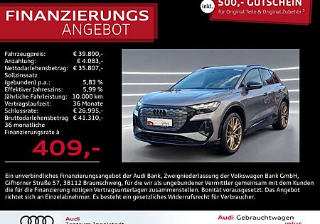 Audi Q4 e-tron 50 qu S line Edit. one MATRIX AHK 21"