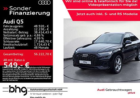 Audi Q5 45 TFSI Sportback quattro S line Klima