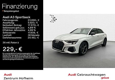 Audi A3 40 TFSIe S line S tro*HUD*LED*Virtu