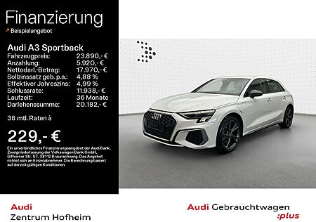 Audi A3 40 TFSIe S line S tro*HUD*LED*Virtu