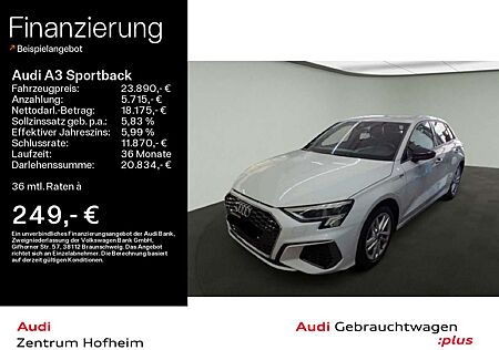 Audi A3 40 TFSIe S line S tro*HUD*LED*Virtu