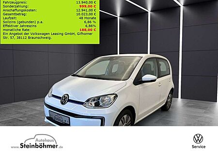 VW Up Volkswagen ! e- CCS Bluetooth SHZ RearView Climatronic