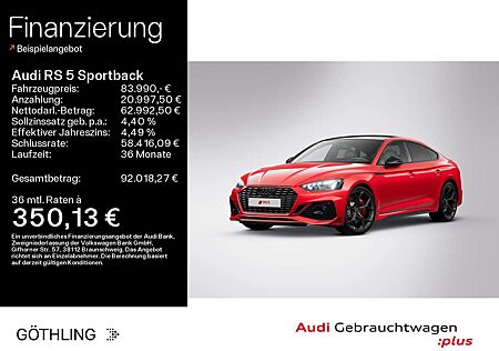Audi RS5 *RS competition+*290 km/h*Pano*B&O
