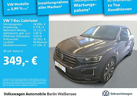 VW T-Roc Volkswagen 1.5 TSI R-Line DSG*LEDER*RFK*NAV