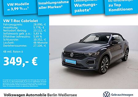 VW T-Roc Volkswagen 1.5 TSI R-Line DSG*LEDER*RFK*NAV