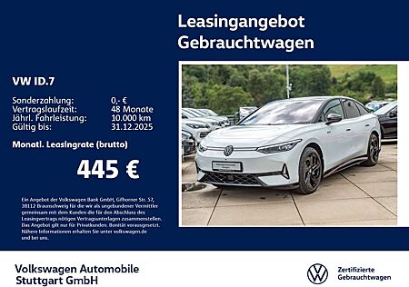 VW ID.7 Volkswagen GTX Navi Kamera LED AHK ACC SHZ