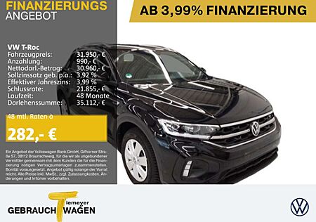 VW T-Roc Volkswagen 1.5 TSI DSG R-LINE AHK NAVI KAMERA IQ.LIGH