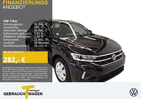 VW T-Roc Volkswagen 1.5 TSI DSG R-LINE AHK NAVI KAMERA IQ.LIGH