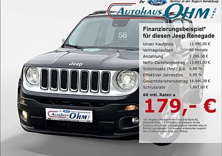 Jeep Renegade Limited FWD 1.4 MultiAir - Navi - PDC -