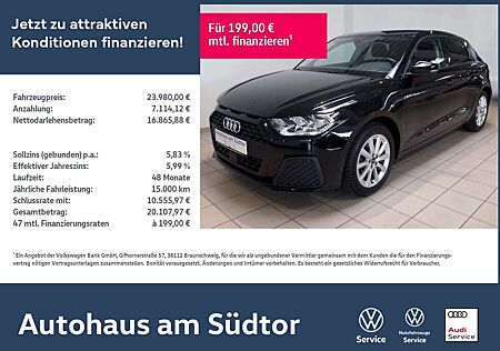 Audi A1 25 Spb. 1.0 TFSI S-tronic | RFK GRA Navi