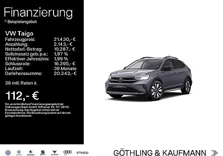 VW Taigo Volkswagen Life GOAL 1.0 TSI 70kW 5-Gang*KAM*APP*Assi