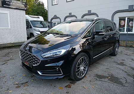 Ford S-Max Hybrid Vignale Aut. 7Sitz Leder KeyGo Spur LED Kam