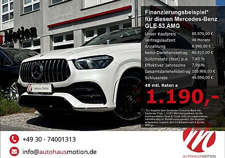 Mercedes-Benz GLE 53 AMG Coupe 4M+ PANO Abgas Garantie 06/25 MASSAGE