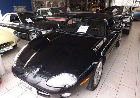 Jaguar XK8 - Cabriolet-der elegante schwarze Kater!