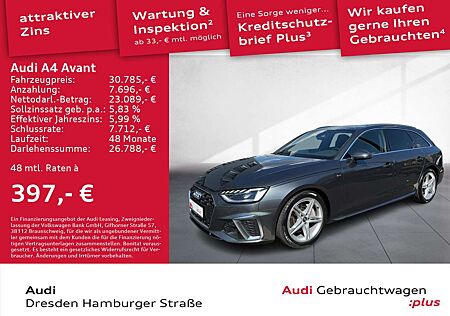 Audi A4 40TDI S line quat. Matrix Navi Panorama