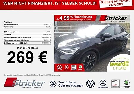 VW ID.4 Volkswagen Pro Performance 150/77 269,-ohne Anzahlung Navi A