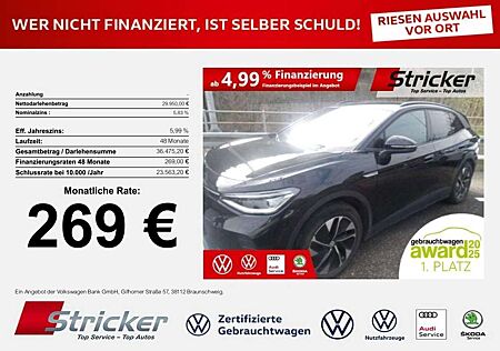 VW ID.4 Volkswagen Pro Performance 150/77 269,-ohne Anzahlung Navi A