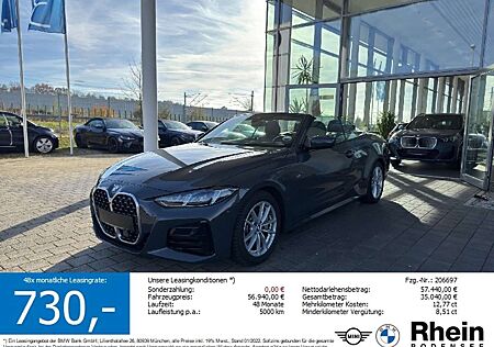 BMW 430 i xDrive Cabrio M Sport ACC H&K 360° LH