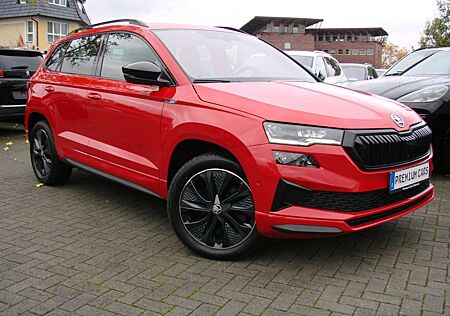 Skoda Karoq gebraucht kaufen Skoda Karoq 2,0TSI Sportline 4x4 ACC Columbus SHZ AHK