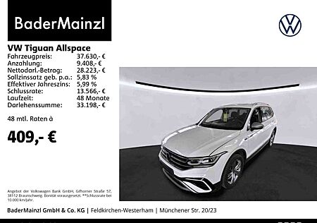 VW Tiguan Allspace Volkswagen 2.0 TSI 4M DSG AHK Matrix ACC