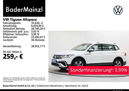 VW Tiguan Allspace Volkswagen 2.0 TSI 4M DSG AHK Matrix ACC